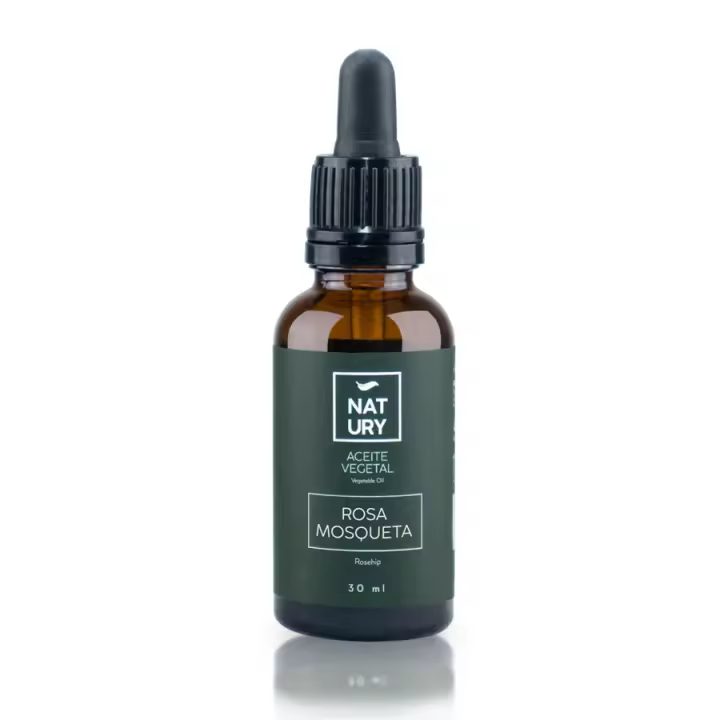 NATURY Aceite Rosa Mosqueta Ecológico 30ml - Hidratación y Regeneración Celular - 1
