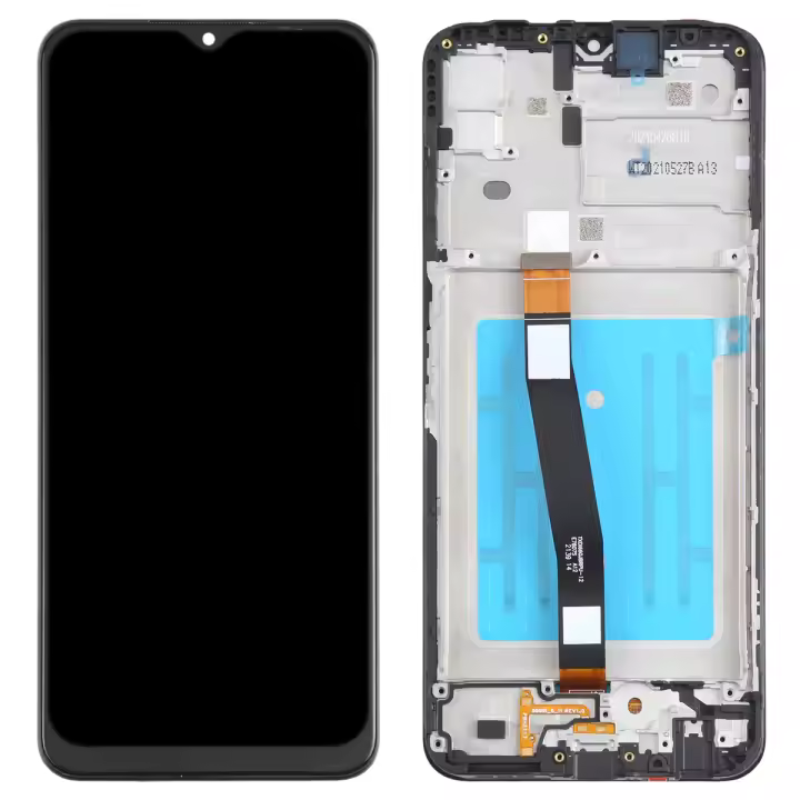 No Pantalla Completa Original Con Marco para Samsung Galaxy A22 / A226F– Negro - 1