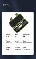 Linterna Táctica Portátil Mini 2000 Lumens Con Batería Integrada Lámpara LED COB Varía El Enfoque Impermeable Para Camping Pesca Senderismo Emergencias - details 7
