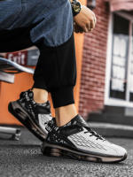Zapatos De Moda Para Hombre Transpirables Y Versátiles Zapatillas Casuales Con Suela De Goma Antideslizante Y Cómodas Para Exterior Sin Capa Metálica Talla Verdadera - details 4
