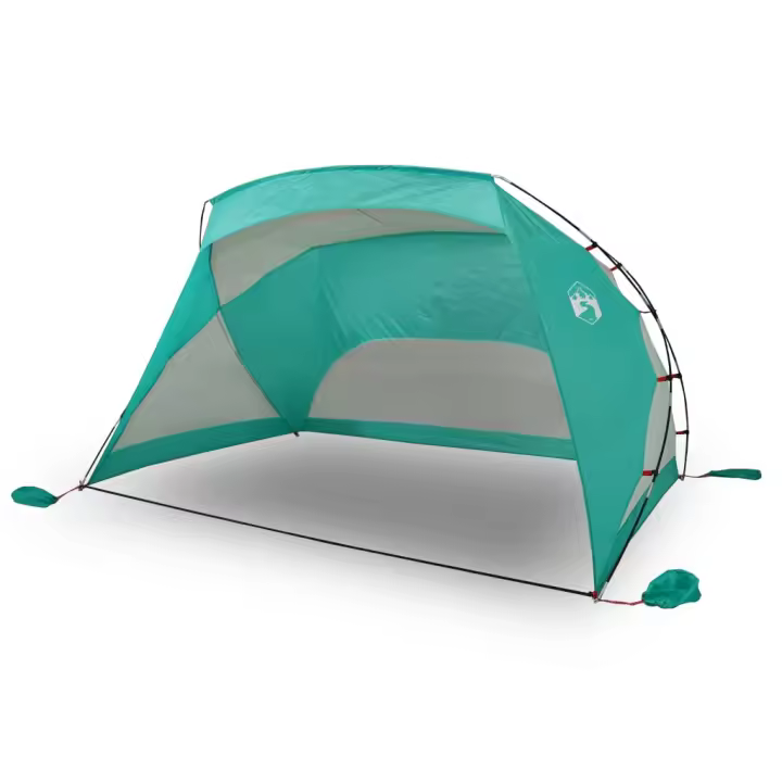 VidaXL Tienda de playa Taiffa tafetán 170-148x274x178 cm - 1