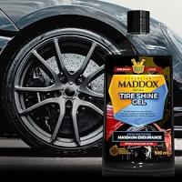 Maddox Detail - Tire Shine Gel 500ml | Hidratador de Plasticos Coche | Abrillantador de Neumaticos | Hidratador de Gomas Coche con Función Protectora y Renovadora | Contra Polución y Rayos Solares - details 2