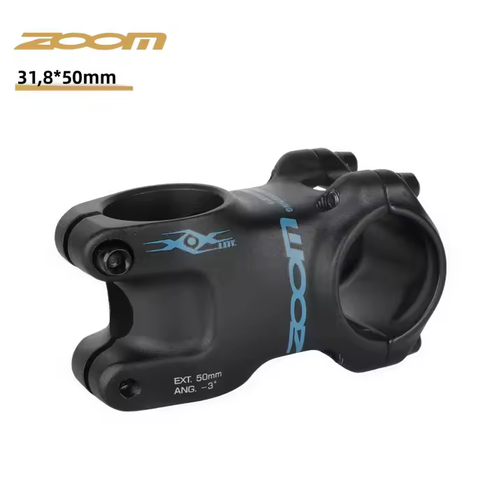 ZOOM XOX Tímbrido De Bicicleta -3 Grados 3D Forjado Integrado 40/50/60mm Adecuado Para Tubo De Cabeza Del Frente De 28.6mm - 1
