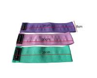Banda De Resistencia De Tela Para Glúteos Y Piernas 3Pcs Ejercicio De Squat Y Estiramiento Elasticidad Para Gimnasio Y Yoga Equipo De Acondicionamiento Físico - details 3