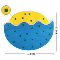 Juguete Educativo Montessori DIY Material Matemático Juego De Encaje De Colores Y Formas Para Niños Aprendizaje Temprano Juguetes De Enseñanza - details 49