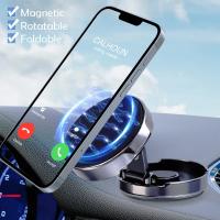 Soporte De Teléfono Para Coche Con Imán Fuerte Y Base Redonda Plegable De 720° Compatible Con Todos Los Teléfonos Móviles Soporte Universal Para Interior Del Coche - details 3