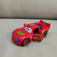 Disney Toy Story 3 Coche De Acción Lightning McQueen Metal Diecast Con Luces Y Retroceso Inercial Juguetes De Coches Para Niños Aged 6-12 - details 9