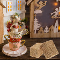 4 Pcs Mini Haystack Decoraciones De Halloween Simuladas Paja En Madera Accesorios De Jardín Para Niños Adornos De Escena De Yarda - details 6