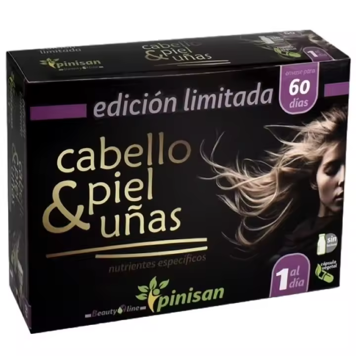 Cápsulas de Cabello, Piel y Uñas Edición Limitada - Mejora Tu Belleza y Salud en 60 Días - 1