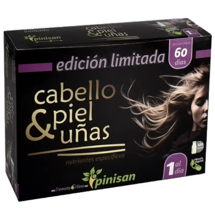 Cápsulas de Cabello, Piel y Uñas Edición Limitada - Mejora Tu Belleza y Salud en 60 Días - 1