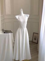 Vestido Largo Vintage Francés Para Mujer Sin Mangas A-Line Princesa Vestido De Noche De Primavera Para Fiesta Y Boda - details 8