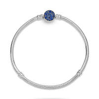 Pulsera De Plata Esterlina 925 Con Estrella Luna Mariposa Corazón Y Puño De Zirconia Para Mujer Pulsera De Moda Para Fiestas Y Joyería DIY - details 28