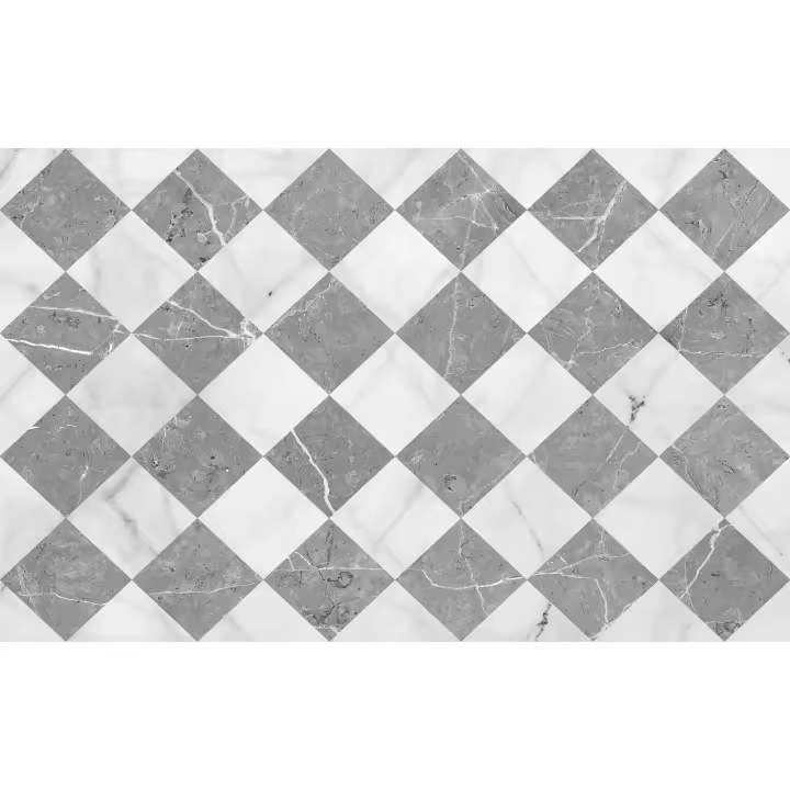 VINILIKO, Alfombra interior/exterior PVC Gadir, estilo baldosas - 1
