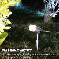 Spotlight Solar Para Jardín Luz De Pared De Jardín LED IP65 Impermeable Para Patio Calle Decoración De Paisaje Iluminación Automática - details 9