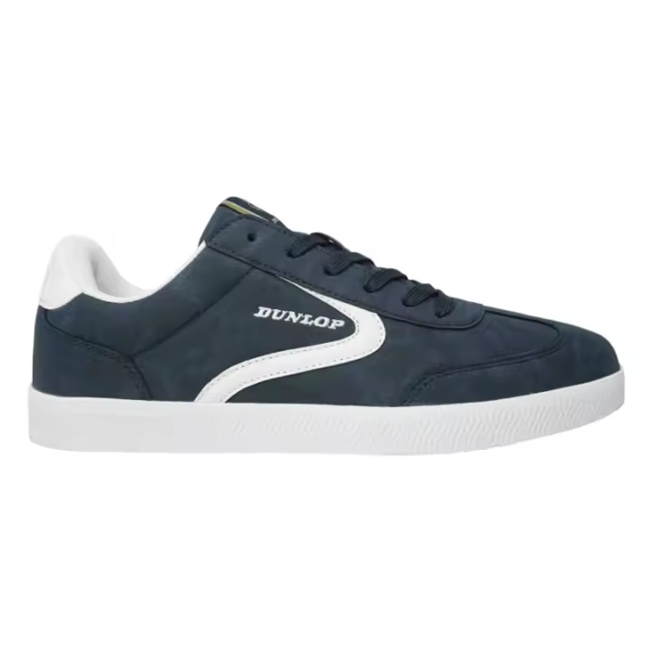 Zapatilla Marca Dunlop Sport Casual Beig Referencia: 36054 Beig DUNLOP  Zapatilla deportiva retro tenis urbano con detalles corporativos de Dunlop en el lateral, talón y lengueta. Forro textil blanca. - 1