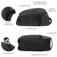 Bolsa De Sillín Reflectante Para Bicicleta De Montaña Impermeable Bolsa De Maletero Trasero Para Bicicleta Accesorios De Ciclismo - details 2