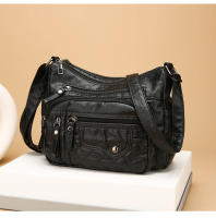 Bolso de hombre para Mujer, de Piel sintética, con textura de gran capacidad, moda, sencillo, para Madres de Mediana Edad. - details 19