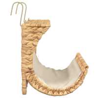 vidaXL Cama para gato con cojín de jacinto de agua 37x20x20 cm - details 3