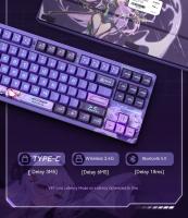 Teclado Mecánico VGN V87 Con Intercambio Caliente En Tres Modos Teclado De Juego RGB Dinámico Con Gatillos PBT Ergonómico Para Gamer Win Mac Oficina - details 17