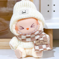 Ropa De Peluche Labubu Para Bebé 17cm Accesorios De Anime Lindo Y Moderno Traje De Hoodie Para Regalo De Navidad Unisex - details 25