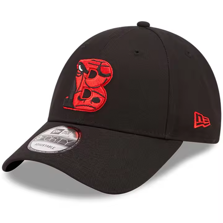 Gorra New Era Team Logo Infill 9Forty para unisex en color negro - 1