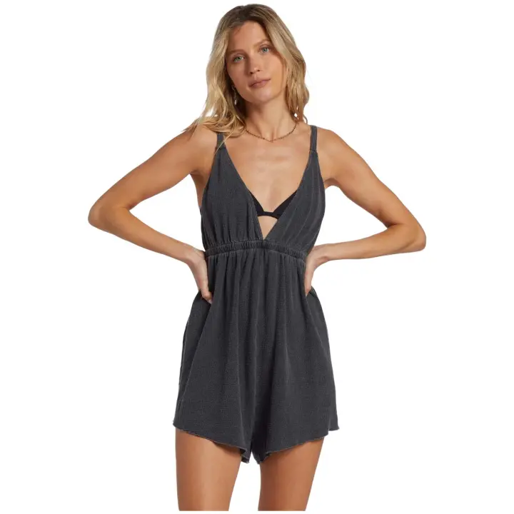 Vestido Billabong On Vacay para mujer en color negro - 1