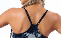 Chaleco De Yoga Para Mujer Sin Almohadillas De Sujetador Transpirable Y Sin Costuras Con Suspensión Vestido De Deporte Para Gimnasio Y Correr - details 8