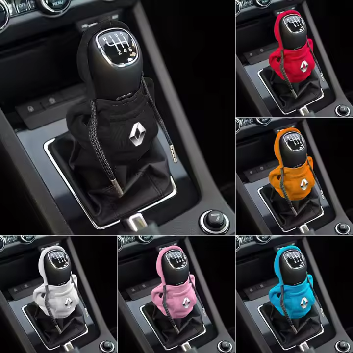 Cubierta De Cambio De Marchas De Coche Universal Para Renault Clio 3 4 Laguna 2 Megane 2 3 Duster Logan Captur Accesorio De Coche - 1