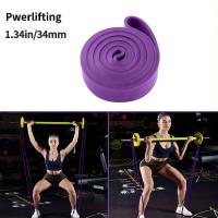 Banda De Resistencia Elástica Para Ejercicio De Fortalecimiento Muscular En Casa Y Gimnasio Equipo De Fitness Unisex - details 7