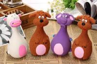 Juguete De Sonido Para Perros Nuevo Diversión De Dientes De Peluche Cartoon Forma Teddy Limpieza Y Entrenamiento De Goma Suministros Para Mascotas - details 3