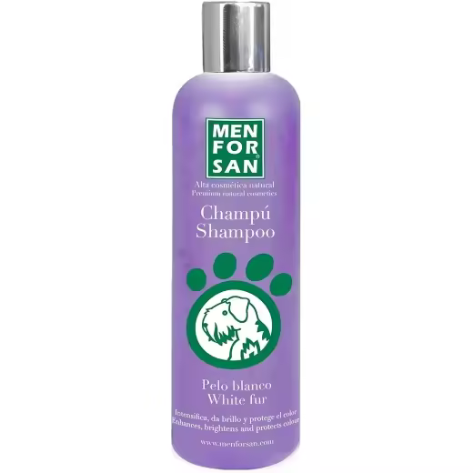 Menforsan champu para perros de pelo blanco 300 ml - 1