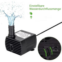 Bomba De Agua Submersible Silenciosa Para Acuario 3W 5W 10W Mini Bomba De Circulación Para Tanque De Peces Y Filtro - details 4