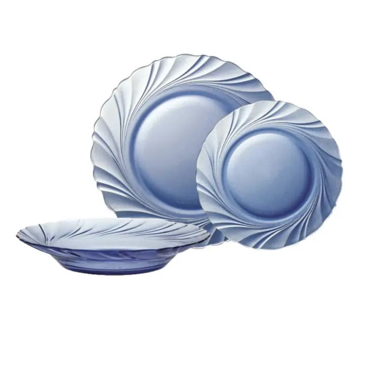 STARLEY-Vajilla Duralex Beau Rivage Marine 18 piezas - 1