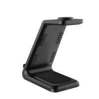 Cargador inalámbrico, base de carga plegable 3 en 1 para iPhone 16/15/14/13/12/Plus/Pro Max, estación de carga para Apple Watch Ultra-2, cargador inalámbrico rápido para AirPods 4/Pro/3/2 - Blanco - details 4