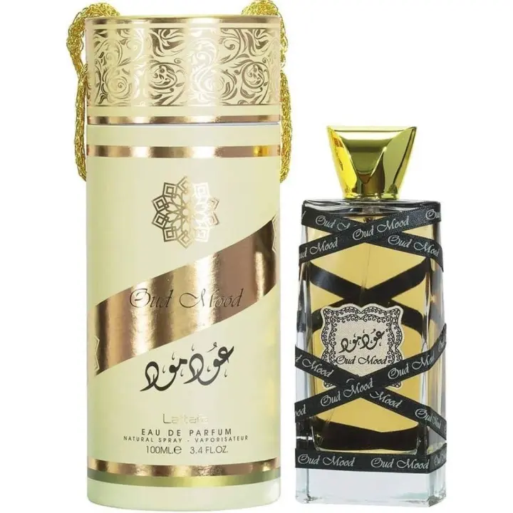 Lattafa Oud Mood Eau de Parfum 100ml - Perfume árabe original unisex Lattafa Oud Mood - 1