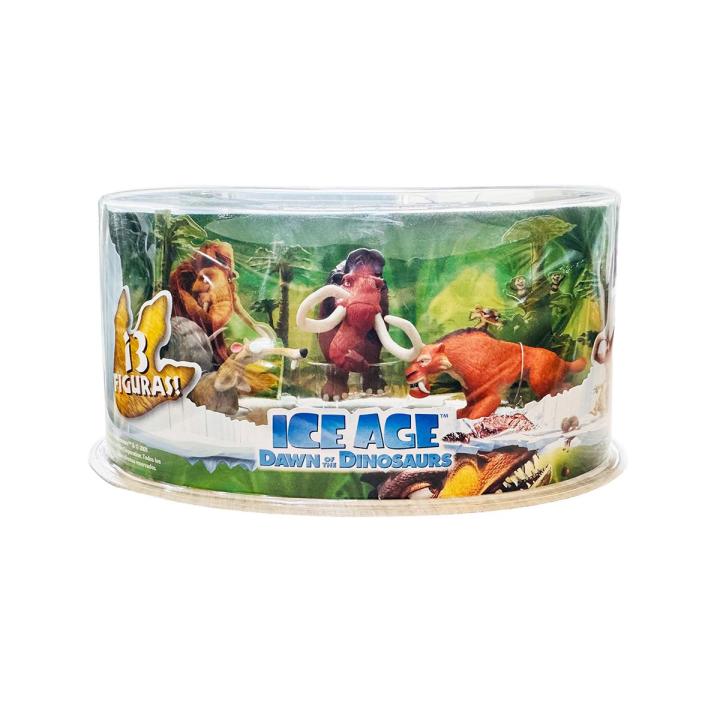 Ice Age Set 3 Figuras 9 cm | Sid, Manny y Diego | Juguete Coleccionable Infantil | Regalo Niños Fans Película MARUKATSU
