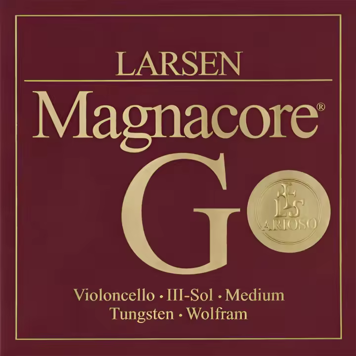 LARSEN MAGNACORE ARIOSO Cuerda 3ª G (SOL) Violoncello Medium 4/4 Tungsten/Wolfram - 1
