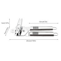 Abrigo De Botellas Y Latas De Acero Inoxidable Multi Función Manuales Para Cocina Y Bar Eco-amigable Herramienta De Corte - details 6