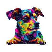 Rompecabezas De Madera En Forma Irregular De Perro Juego Para Adultos Y Jóvenes Regalo Personalizado Único Y Elegante - details 3