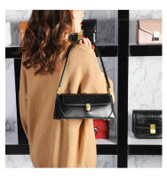 Bolso De Hombro Retro Para Mujer De Cuero Genuino Color Sólido Versátil Para Primavera Y Verano Diseño Nítido Porta Llaves - details 5