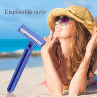 Cepillos De Afeitar Desechables Para Hombres Y Mujeres 300-10PCS Trimmer De Cuerpo Con Hoja De Acero Inoxidable 2 Capas Para Rostro Axilas Y Bikini Aparatos De Hotel - details 1