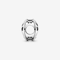 Charm de Pandora Huella de Perro en Plata de Primera Ley - details 2