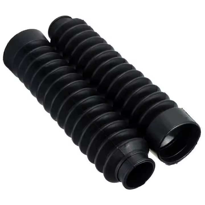 2 unids motocicleta dirt bike moto frente Tenedores cubierta protector de polvo - 1