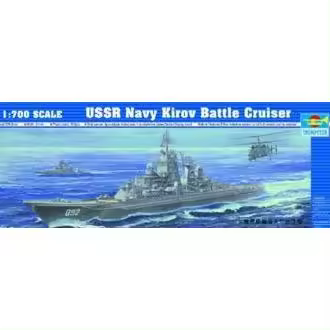 TRUMPETER 05707 URSS NAVY BATTLE CRUISER KIROV 1/700 - 1