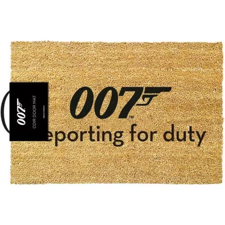 Felpudo James Bond 007 Reporting for Duty - 1