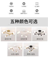 Modern Sputnik Ceilin Ganchillo Lámpara Colgante Satellite Iluminación Fuente De Luz Decorativa Para Sala De Estar Y Comedor Material De Hierro - details 35