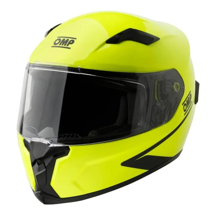 CASCO OMP CIRCUIT EVO2 AMARILLO FLUO TALLA M - 1