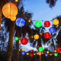Lámpara De Luces Solares Impermeables Para Jardín 6.5M 30 LED Decoración Navideña Para Patio Garlanda De Farolillos - details 12