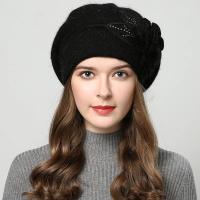 Gorro De Lana Tejida Con Peluche De Zorro Para Mujer 2024 Estilo Coreano Versátil Y Moda Otoño Invierno Grueso Y Cálido - details 4
