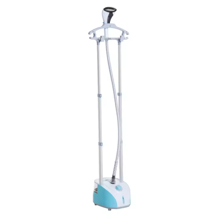 HOMCOM Centro de Planchado Vertical de Doble Barra Depósito 2L tipo Plancha de Vapor 1950W Salida de Vapor 30g/min y Temperatura Ajustable a 11 Niveles - 1